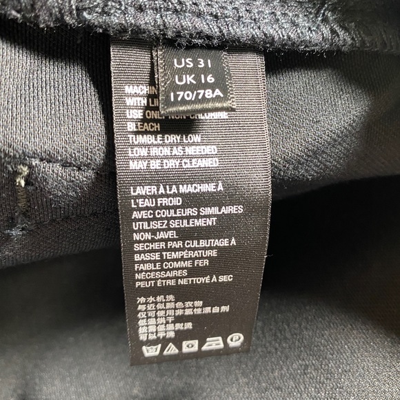 Free People Phoenix Coated Skinny Jean in Liquid Black (31) - Picture 8 of 9